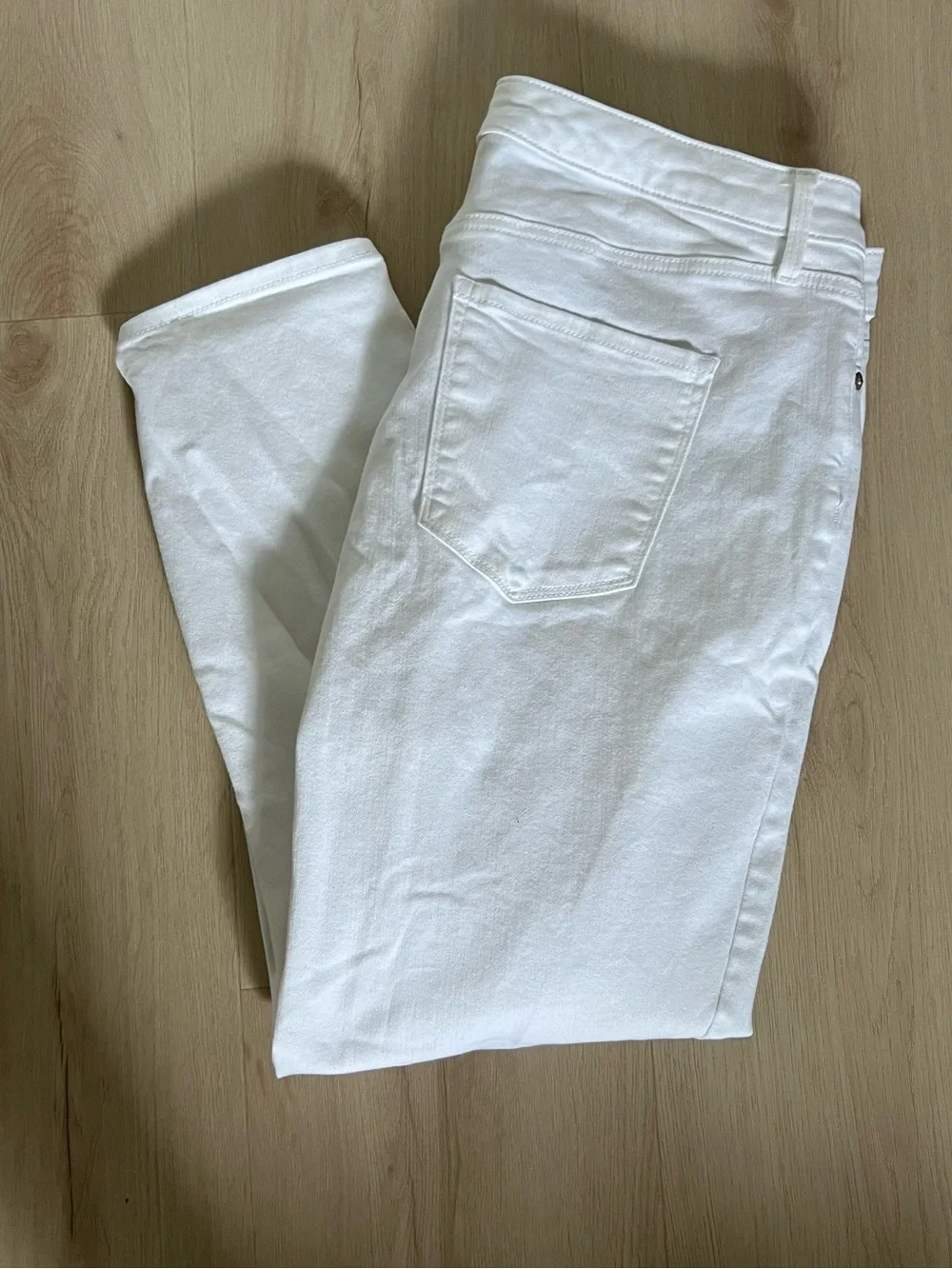 Talbots White Jegging CropSkinny Stretch Jeans - Picture 2 of 3